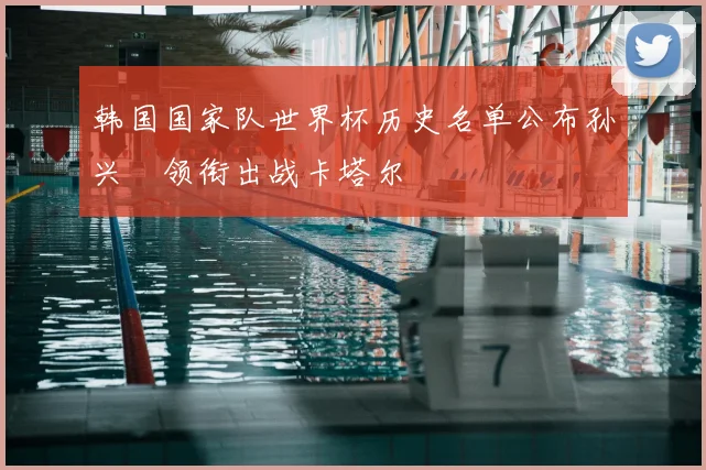 韩国国家队世界杯历史名单公布孙兴慜领衔出战卡塔尔